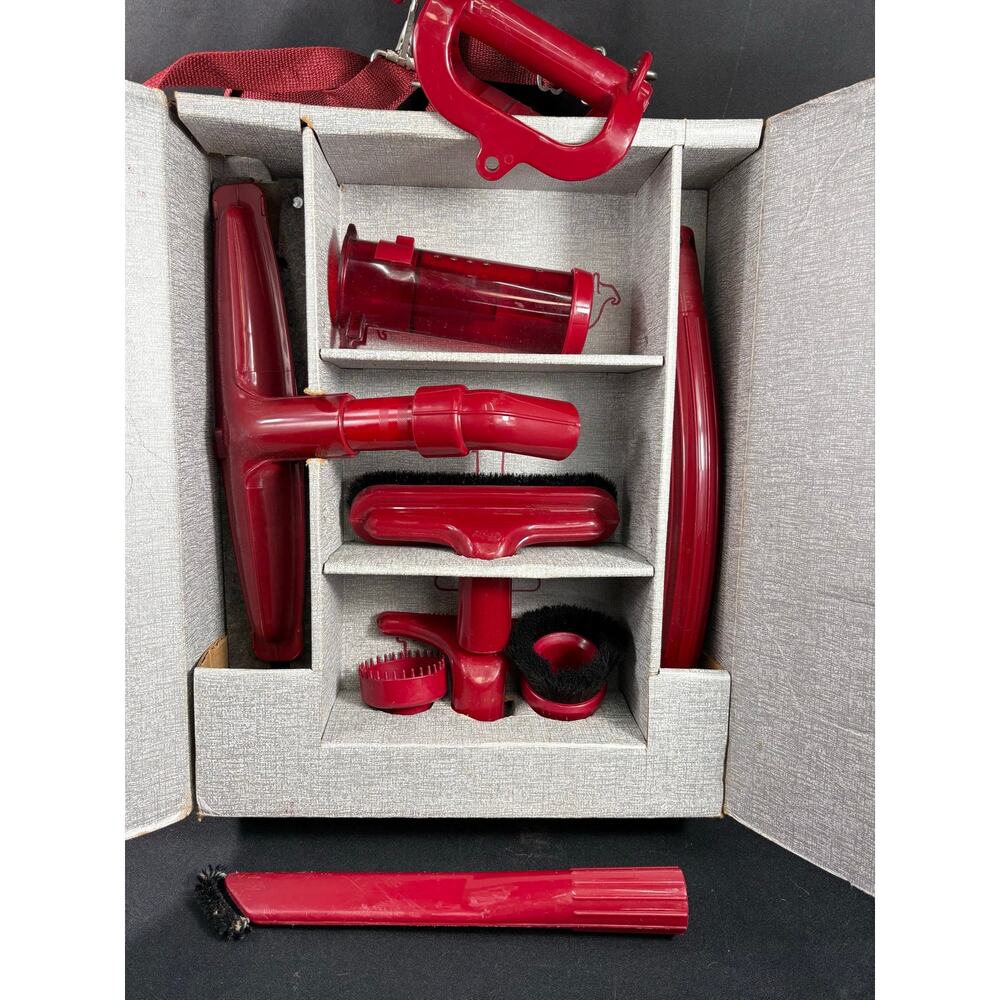 Kirby Classic III Attachments Red Extension Wand Crevice Tool Duster Car Brush
